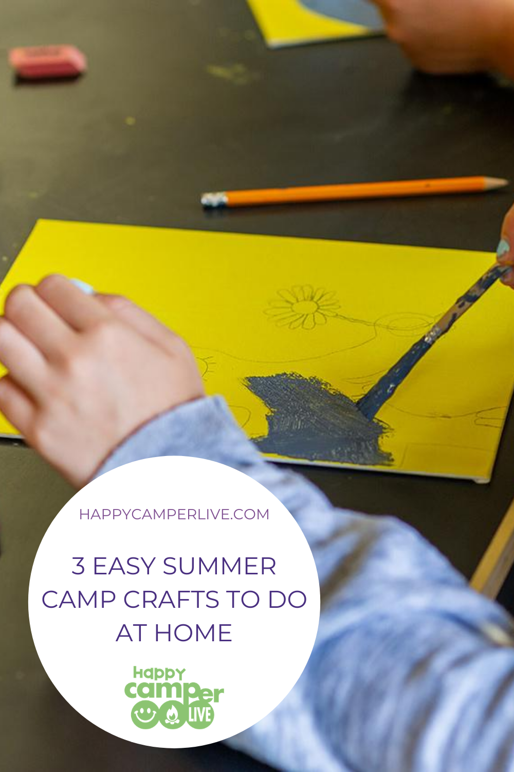 3 Easy Summer Camp Crafts To Do At Home | HappyCamperLive