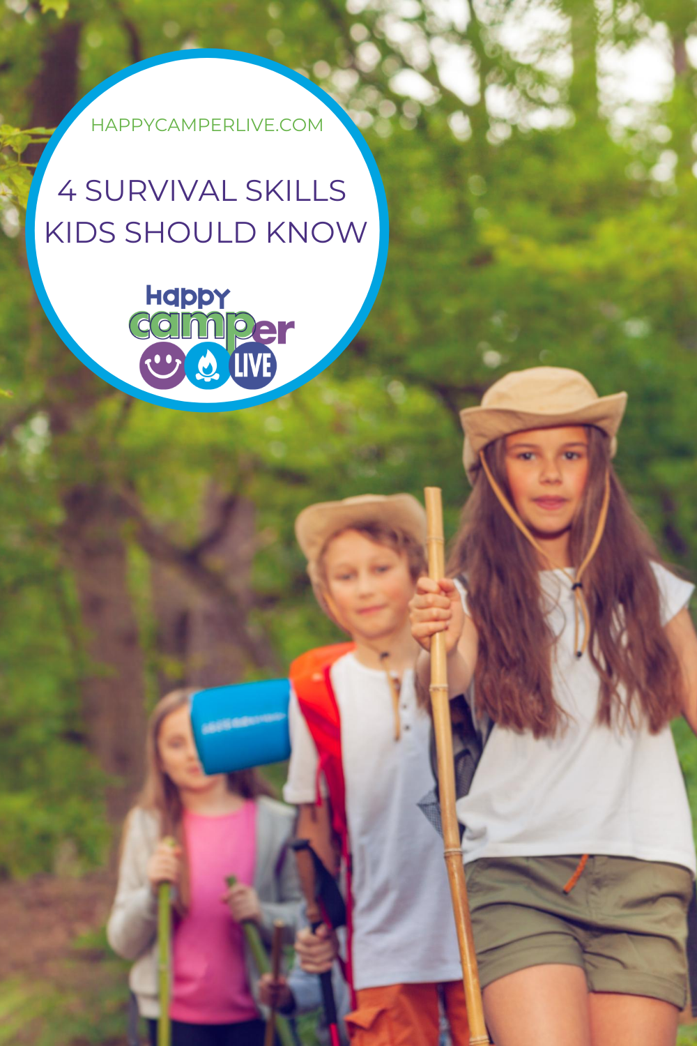 4 Survival Skills Kids Should Know | HappyCamperLive