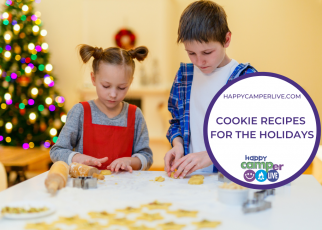 kids baking cookies