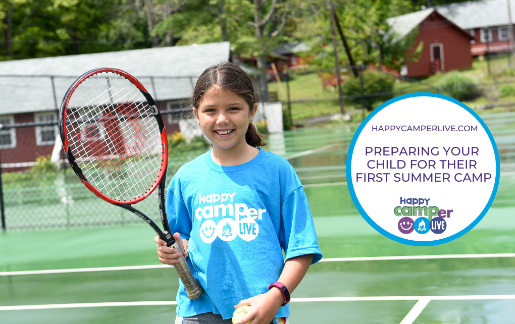 kid with tennis racket