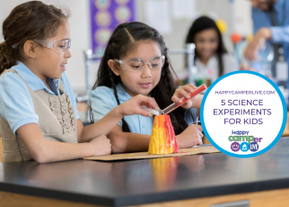kids doing science