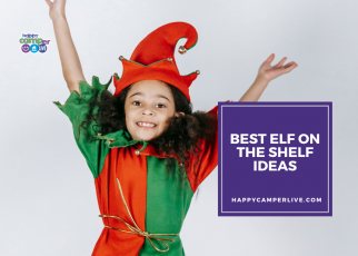 a child dressed as an elf