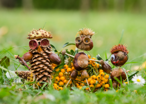 pinecone creatures