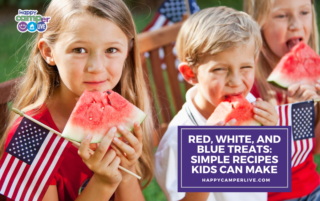 kids eating watermelon