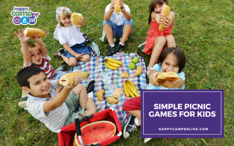kids at a picnic