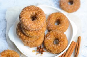 pumpkin spice donuts
