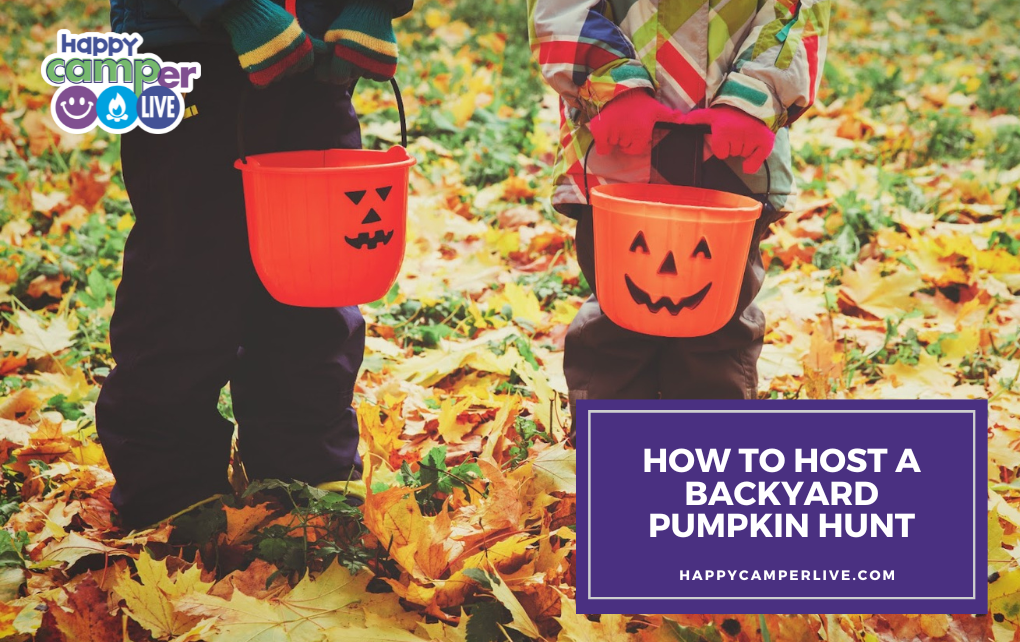 kids holding pumpkin buckets
