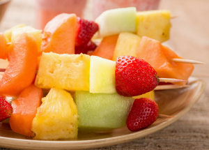 fruit kabobs