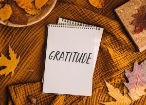 gratitude notebook