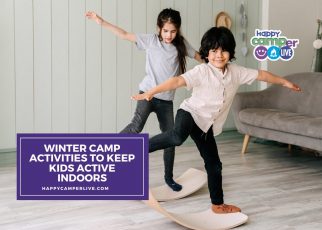 two kids on balance boards